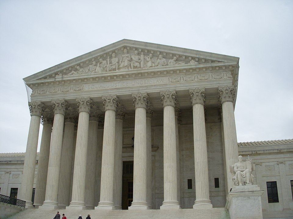 U.S. Supreme Court white building