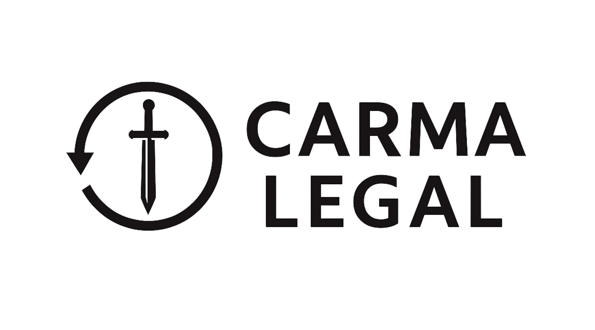 Carma Legal Logo in Black