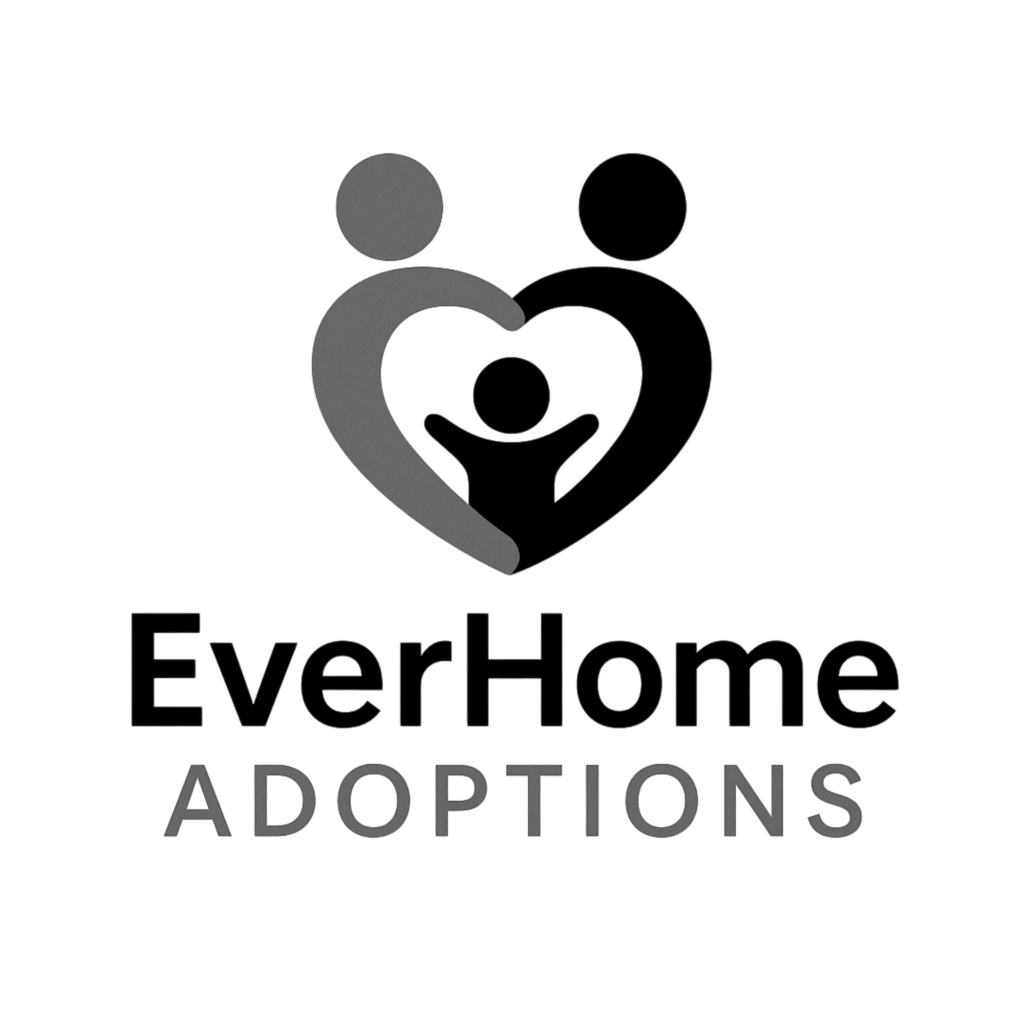 Everhome Adoptions Logo in Black